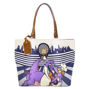 Disney x Dooney & Bourke Epcot Figment Food and Wine Festival large shopper tote